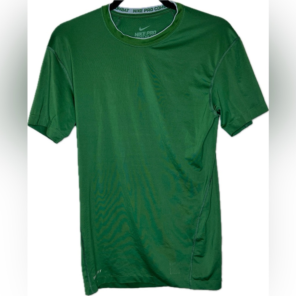 Nike Pro Dri Fit Green Shirt